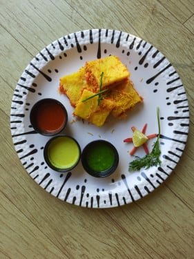 Sweet Sandwich Dhokla