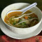 Prawn Shredded Vegitable And Wild Mushroom Noodle Thupkha Soup