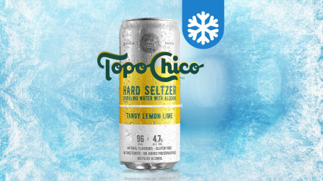 Topo Chico Hard Seltzer Tangy Lemon Lime Lata