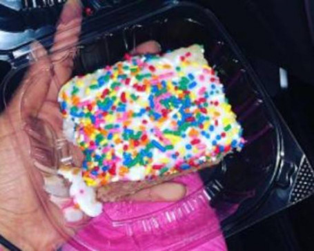 Old School Sprinkle Cake