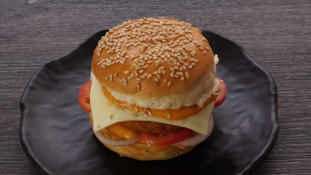 Veg Cheese Slices Burger [3]