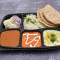 Homely Soya Chaap Kaali Dal Choice Of Rotis Rice Raita Salad