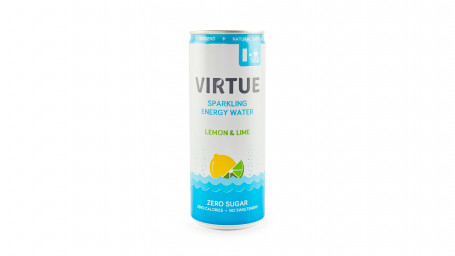 Virtue Sparkling Energy Drinks Lemon Lime