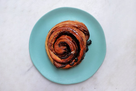 Chocolate And Halva Danish