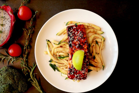 Oven Baked Salmon Teriyaki