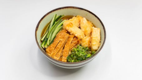 Salmon Udon Noodle Soup