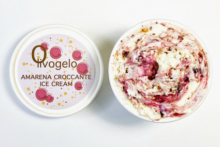 Amarena Croccante Ice Cream Tub (Large