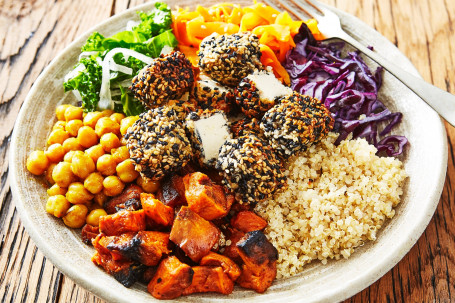 *New Recipe* Sesame Tofu Buddha Bowl