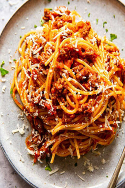 Tvc Special Spaghetti In Bolognese Sauce