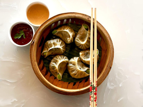Bok Choi, Wild Mushroom, Chestnut Dumplings