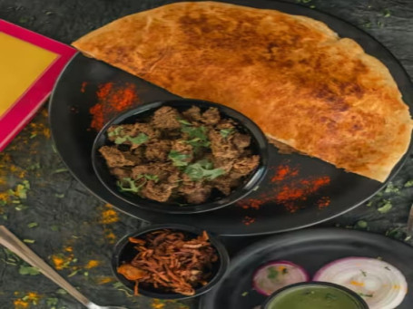 Mutton Keema Kaleji Paratha (Serves 1 -2)