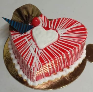 Heart Shape Vanilla (Red Color)