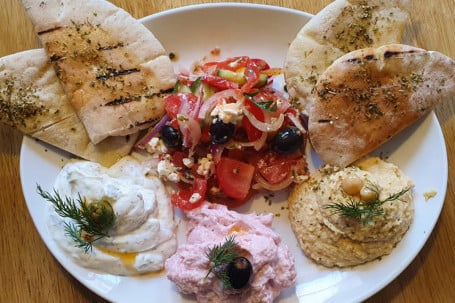 New Greek Dips Platter