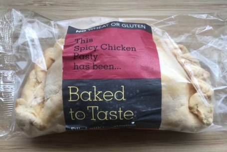 Spicy Chicken Pasty (Gf