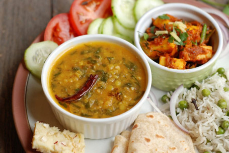 Dhaba Dal Thali [Spicy]