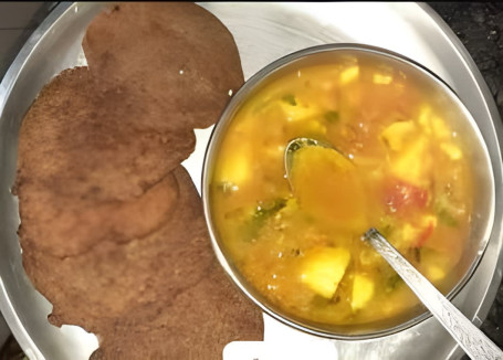 Kuttu Poori Aloo Sabji