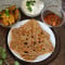 Plain Paratha [2Pc] Pickle Chole Dal Makhni