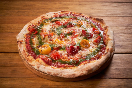 Pizza Aqu Iacute; Hay Tomate