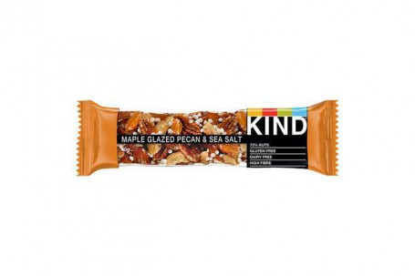 Kind Maple Glazed Pecan Sea Salt Bar X