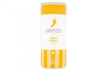 Barefoot Pinot Grigio Cans