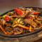 Stir Fried Beef With Mongolian Sauce On Rice
