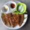 Aloo Stuffed Paratha (2 Pcs) With Pickle Sauce