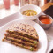 Matar Stuffed Paratha (2 Pcs) With Pickle Sauce