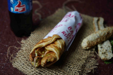 Chicken Seekh Roll With Cold Drink (250 Ml)