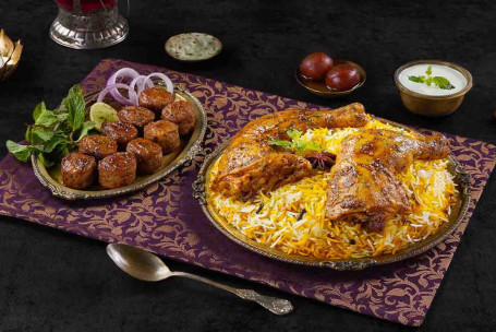 Group Celebration Combo With Raan-E-Murgh Biryani Kefta Kebabs
