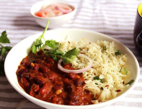 Punjabi Rajma Masala Rice Bowl