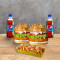 2 Crispy Chicken Burger 1 Cheese Chipotle Fries 2 Pepsi [250Ml]