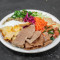Doner With Rice And Salad