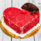 Heart Shape Red Velvet Cake Cake (500 Gms)