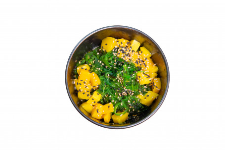 Ensalada Wakame Con Mango