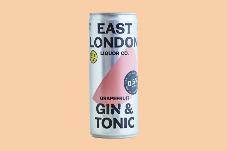 East London Liquor Company Grapefruit G T Abv