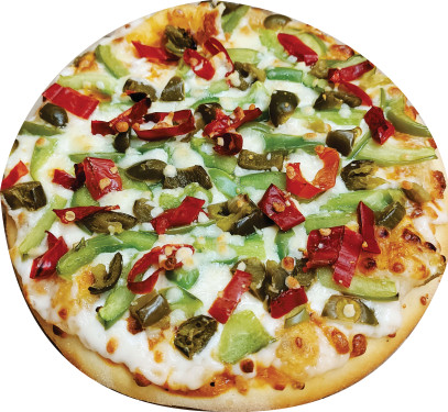 7 ' ' Regular Three Pepper Pizza