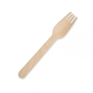 Tenedor Madera Biodegradable