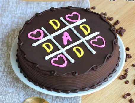 Dad Truffle Cake