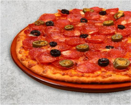 Pizza De Pepperoni Paradiso (Pizza Delgada)