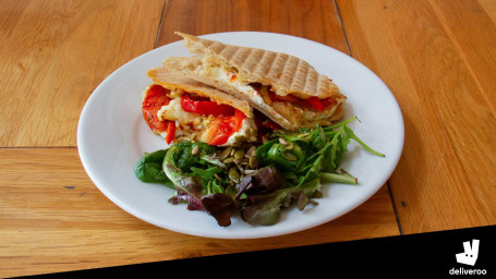 Goat's Cheese, Red Pepper, Tomato Pesto