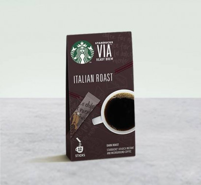 Starbucks Via Café Instantáneo Tostado Italiano Starbucks Viaready Brew-Tostado Italiano