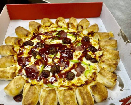 Bbq Meat Ball Pizza