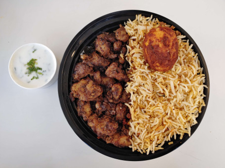 Pepper Chicken Biryani Bowl (Serves 1)