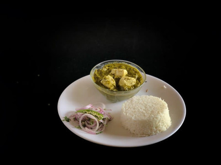 Palak Paneer Rice Combo