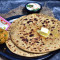 2 Gobhi Parantha With Dahi And Pickle