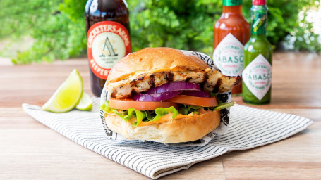 Chipotle Chicken Burger (Gluten Free Friendly)