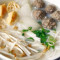 Chicken Breast Noodle in Soup jī xiōng ròu mǐ xiàn