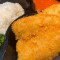 HK Fried Fish Steak w Rice gǎng shì zhà yú liǔ fàn