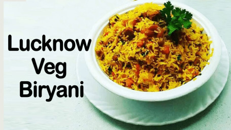 Lucknowi Dum Subzi Bahar-(Veg Gravy Paneer Biryani)