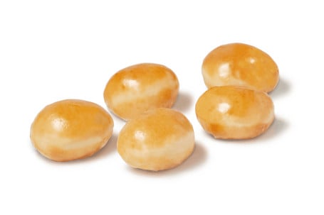 24 Agujeros De Donut Glaseados Originales.